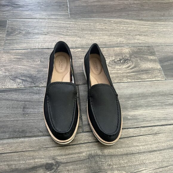 Sperry Shoes - Sperry STS85611 Loafer Black Cream Size 11